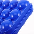thumbnail image 3 of Huevera portátil con asa plegable, contenedor para 12 huevos, ideal para cocina y exteriores (azul), 3 of 7
