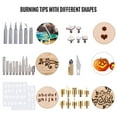 thumbnail image 4 of Pyrography Pen,From 200-450 Wood Tool Kit Pen 39 Pieces Wood Pen Adjustable Temperature Adjustable Temperature From Kit Pen Adjustable Wood Tool Temperature From 200-450 Pen Buzhi 39 Huiop, 4 of 6