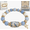 03#Bluebird of Happiness, variant on 2026 Limited Edition Bluebird Blessings Bracelet, Inspirational Nature Beaded Bracelet, Spring Blessings Jewelry Gift for Women (Cardinal Spring, Cardinal Bird & Floral Design)