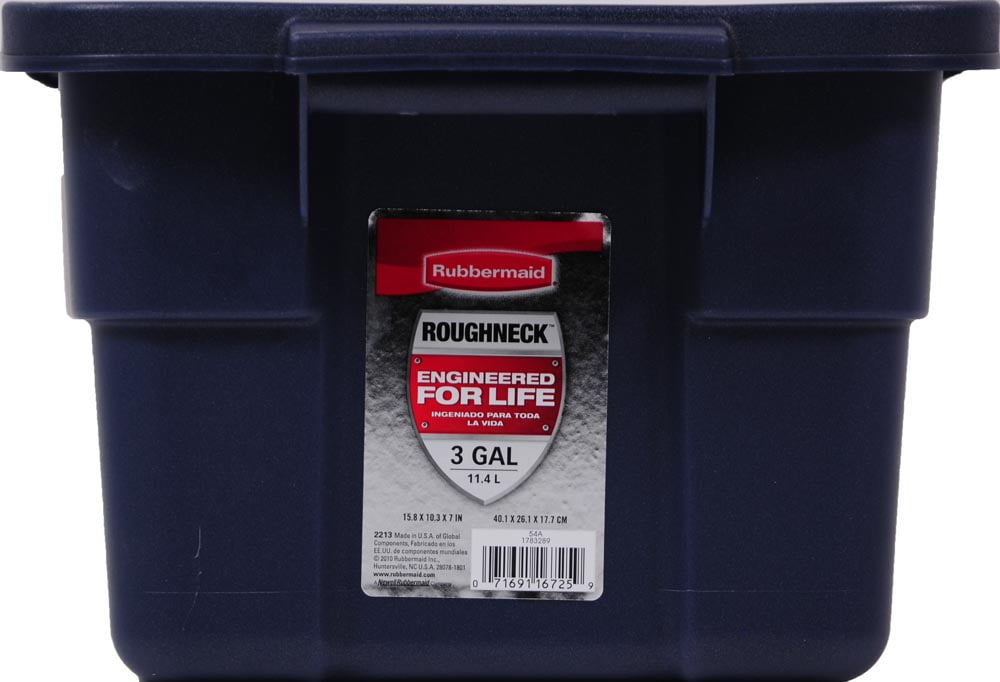 3gal Blue Tote
