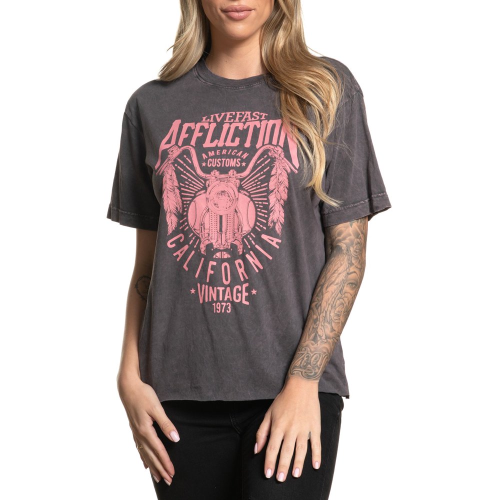 affliction womens shirts