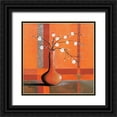 thumbnail image 1 of Dahlke, Izabella 26x26 Black Ornate Wood Framed with Double Matting Museum Art Print Titled - Polish Composition II, 1 of 4