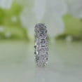 thumbnail image 4 of 2Ct Baguette Cut Lab-Created Diamond Full Eternity Band Ring 14k White Gold Plated For Women's, 4 of 5