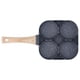 thumbnail image 1 of Sartén para cocinar huevos, sartén antiadherente con 4 orificios para freír huevos, la mejor de su clase, 1 of 8