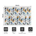 thumbnail image 5 of Multicolor Chevron Pattern Door Rugs,Washable Non Slip Door Mats Indoor,Decorative Door Mats,Entry Mat Indoor for Entrance,Bedroom,Kitchen,Bathroom,16"x24", 5 of 6