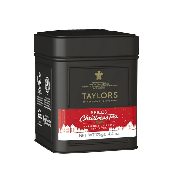 Taylors of Harrogate Spiced Christmas Loose Leaf, 4.41 Ounce Tin