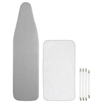 Reflective Ironing Board Cover Fits Large and Standard Boards Pads Resist Scorching Elastic Edge Covers