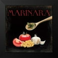 thumbnail image 2 of Fabiano, Marco 12x12 Black Modern Framed Museum Art Print Titled - Italian Cuisine IV, 2 of 5