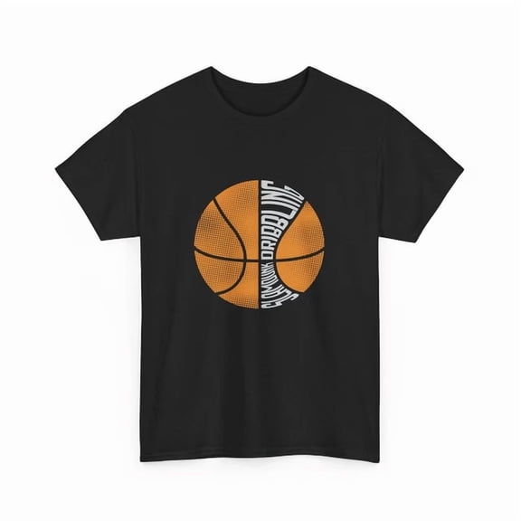 Hoops Vibes T-Shirt S-5XL, Basketball Inspired Shirt, Cool Sports Tee Basket