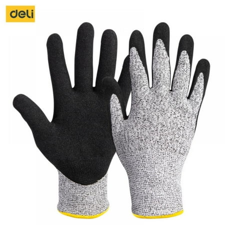 

Deli Industrial Polyester Gloves Household Outdoor Cut-resistant Glove