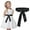 Black, variant on WHIPPY Girls Belt for Dresses Kids Waist Belts for Wedding Party