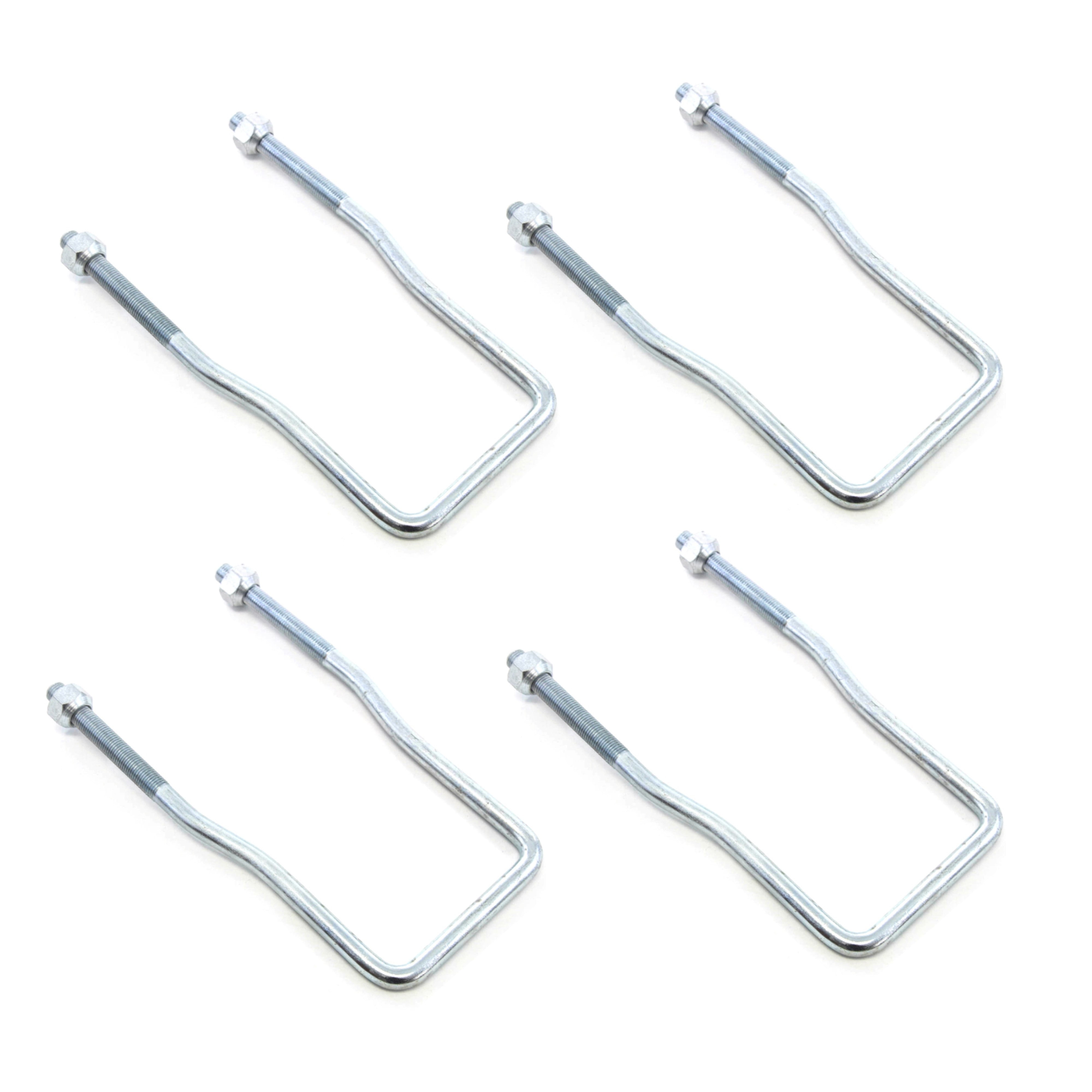 Red Hound Auto 4 UBolt Spare Tire Carrier Holder Brackets Side Mount 4