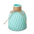 thumbnail image 2 of Flmtop Nordic Style Plastic Faux Ceramics Striped Vase Desktop Decor for Home, 2 of 7