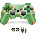 thumbnail image 1 of Wireless 2.4G Bluetooth Handle Controller for PS3 Dual Vibration Motor Long Battery Life Multi-Color Compatible with Multi-Platform, 1 of 4