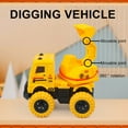 thumbnail image 3 of Construction Toys for 2 3 4 5 6 + Year Old Boys Kids Toddlers Girls, Excavator Toy Trucks Construction Truck Toys Vehicles Toy Birthday Gifts for Boys, 3 of 6