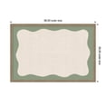 thumbnail image 5 of Kate and Laurel Framed Fabric Pinboard 38 x 26,  Printed Linen Classic Bulletin Board for Use as a Vision Board or Wall Organization, Florence Light Brown Frame, 5 of 8