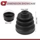 thumbnail image 4 of Kit de bota de junta CV interior Unique Bargains No.44017SWET00 con abrazaderas para Honda CR-V 1997-2000, 4 of 7
