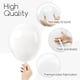 thumbnail image 3 of Kit de arco de globos Awenztech con 120 globos de látex blancos, 3 of 7