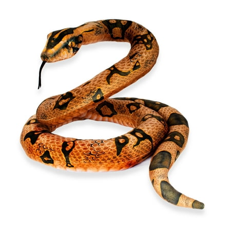 Real Planet Python Brown 118 Inch Realistic Soft Plush price history on PriceWatchPro