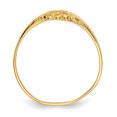 thumbnail image 2 of Bague Chevalière Enfant en Or Jaune 14k, 2 of 9