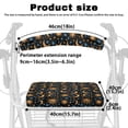 thumbnail image 6 of HELLHERO Star Moon Dust Proof Walker Seat Cover Rollator Walker Seat Covers with Reusable Fit Walkers Outdoor and Street Scenes, 6 of 7