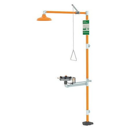 Guardian Equipment Drench Shower With Face/Eyewash,96 In. H GBF1909