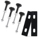 thumbnail image 2 of Riwesomey Soporte para placa de arena Metal revestido Resistente al desgaste Herrajes de inserción ajustables Pasador de instalación ligero e Vehículos, repuestos y accesorios Mis, 2 of 6