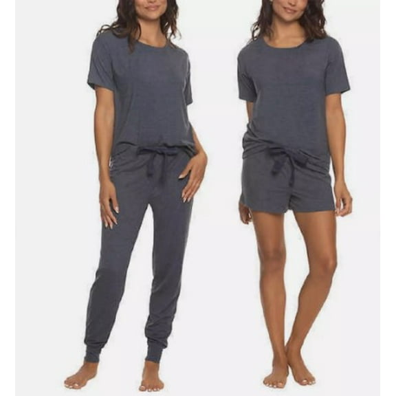 Felina Ladies' 3-piece Lounge Set (Navy, Large)