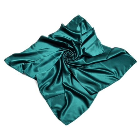 Burberry Silk Scarf - TrendsBlue Elegant Large Silk Feel Solid Color Satin Square Scarf Wrap 36 Inch