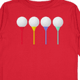 thumbnail image 4 of Inktastic Rainbow Golf Tees Boys or Girls Long Sleeve Toddler T-Shirt, 4 of 5