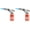 Small (Pack of 2), variant on UYWZQ-FunOwlet,Butane Torch Kitchen Blow Lighter, Culinary Torches Head Professional Chef Cooking Adjustable Flame For Sous Vide, Creme Brulee, Baking, BBQ (Butane Gas Not Included)