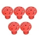 thumbnail image 2 of Protectores de puntas de trekking Sharpla 5 uds Puntas de repuesto para bastones rojo, 2 of 8
