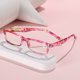 thumbnail image 3 of Gafas de lectura de moda para hombre, gafas de lectura retro de resina súper transparente, gafas de lectura para mujer, 3 of 5