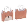 thumbnail image 5 of Unique Bargains Animal Pattern Gift Bags 4 Pcs for All Occasions Orange, 5 of 5