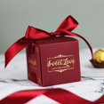 thumbnail image 2 of 50pcs Birthday Wedding Party Favor Boxes,Wedding Gift Bags Chocolate Candy and Gift Boxes Bridal Gift Boxes without Ribbons, 2 of 5