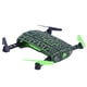thumbnail image 3 of Drone plegable con control Wifi, cuadricóptero de juguete con retorno de una tecla, helicóptero RC con cámara HD (verde), 3 of 5