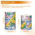 thumbnail image 6 of Yayeee Flameless Candles with Remote Flickering Battery Operated Multi Color Changing, Green Mountains, 6 of 7