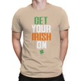 thumbnail image 2 of Get Your Irish On St. Patricks Day Celebration Design Men's T-shirt, 2 of 3