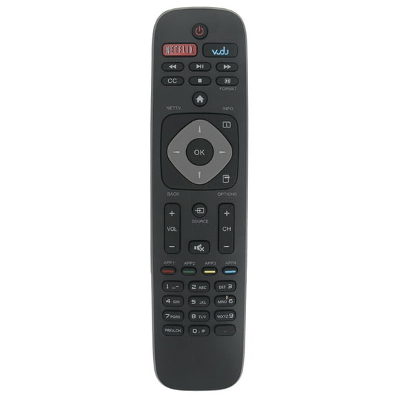 New Remote for Philips TV 46PFL3908/F7 46PFL3608/F7 39PFL2908/F7 40PFL4908/F7