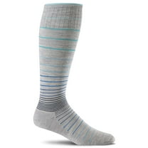 Sockwell Women's Circulator Moderate Graduated Compression Socks Medium/Large Grey