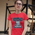 thumbnail image 3 of Tee Hunt Bad Things Happen in Philadelphia T-Shirt 2024 Presidential Debate Women's T-Shirt Tee, Red, XX-Large, 3 of 5