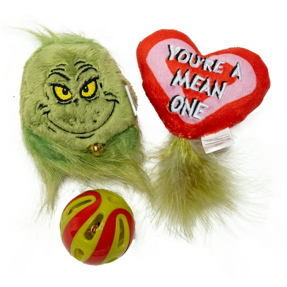 Dr. Seuss' Grinch 3-Pack Cat Toy