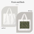thumbnail image 2 of Salouo Green Camouflage Skull for Plush Underarm Bag,Soft Tote Bag Ladies Fluffy Shoulder Bag Women Furry Tote Bag Plush Handbag for Autumn and Winter, 2 of 7