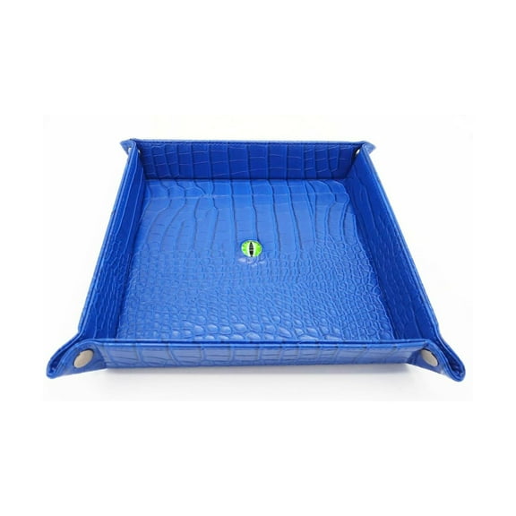 Old School Dice & Accessories Dragon Eye Dice Tray - Blue New