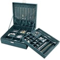 thumbnail image 1 of Organizador de joyero ProCase Velvet de 2 capas para mujer, 1 of 7