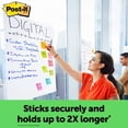 thumbnail image 6 of Post-it® Super Sticky Easel Pads, 25" x 30", 8 Pads, 30 Sheets/Pad, 30% Recycled, School Supplies for Classrooms, White, 6 of 9