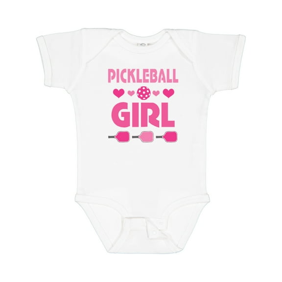 Inktastic Pickleball Girl Girls Baby Bodysuit