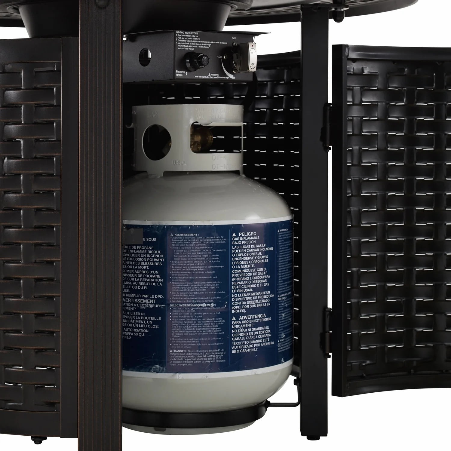 Vulcan Hendricks 33.9-Inch Propane Fire Pit
