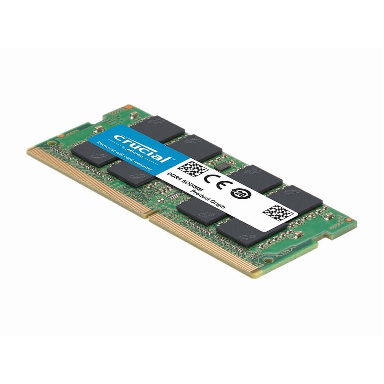 Crucial 16GB DDR4 3200MHz SoDIMM RAM Module, 260-Pin, CL22, 1.2V