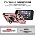 thumbnail image 3 of Estuche GANGXUN para iPhone 7/8, soporte giratorio 360°, estilo mecánico y magnético, 3 of 5
